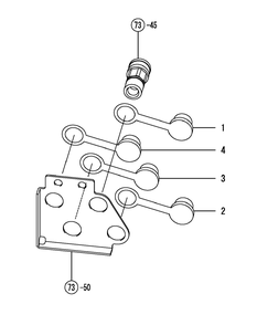 Valve Accessories Diagram and Parts List for SX3100 54ALB4S727-54ALB4SW727-54ALB4SX727-54ALB4SY727-54ALB4SZ727-54AMB4S727-54AMB4SW727-54AMB4SX727-54AMB4SY727-54AMB4SZ727 Cub Cadet Lawn Tractor